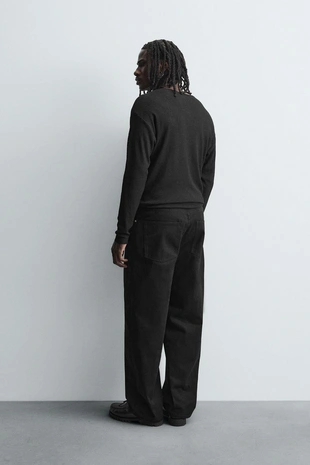 Black | 0399/299/800 - Zara Джинсы BAGGY FIT