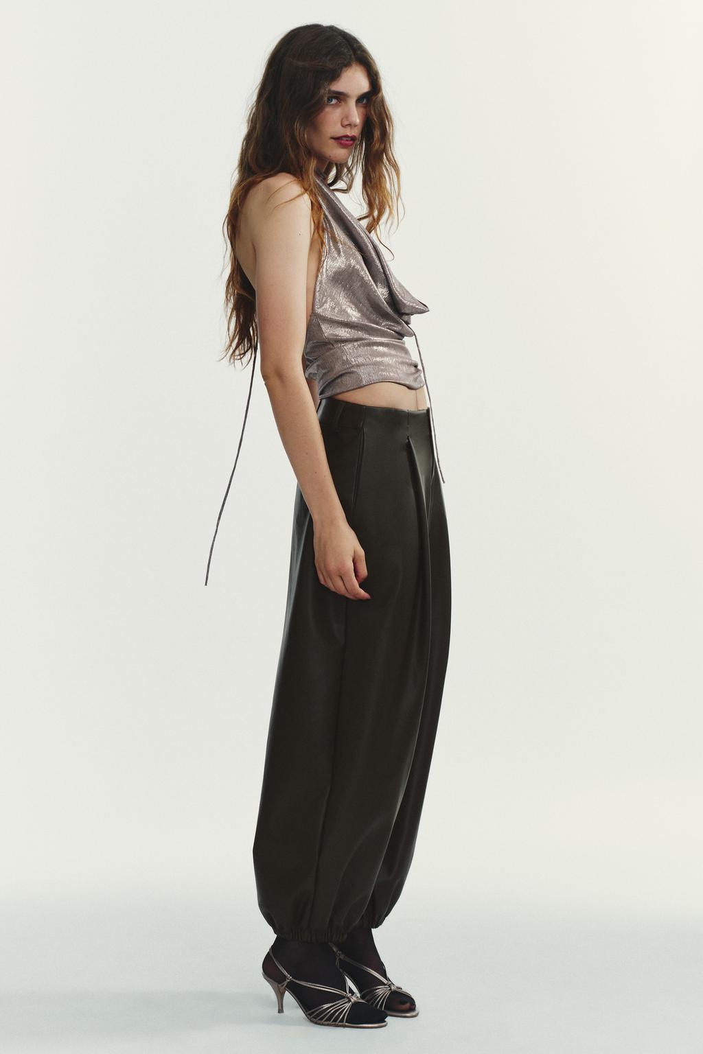 БРЮКИ-ДЖОГГЕРЫ СО СКЛАДКАМИ