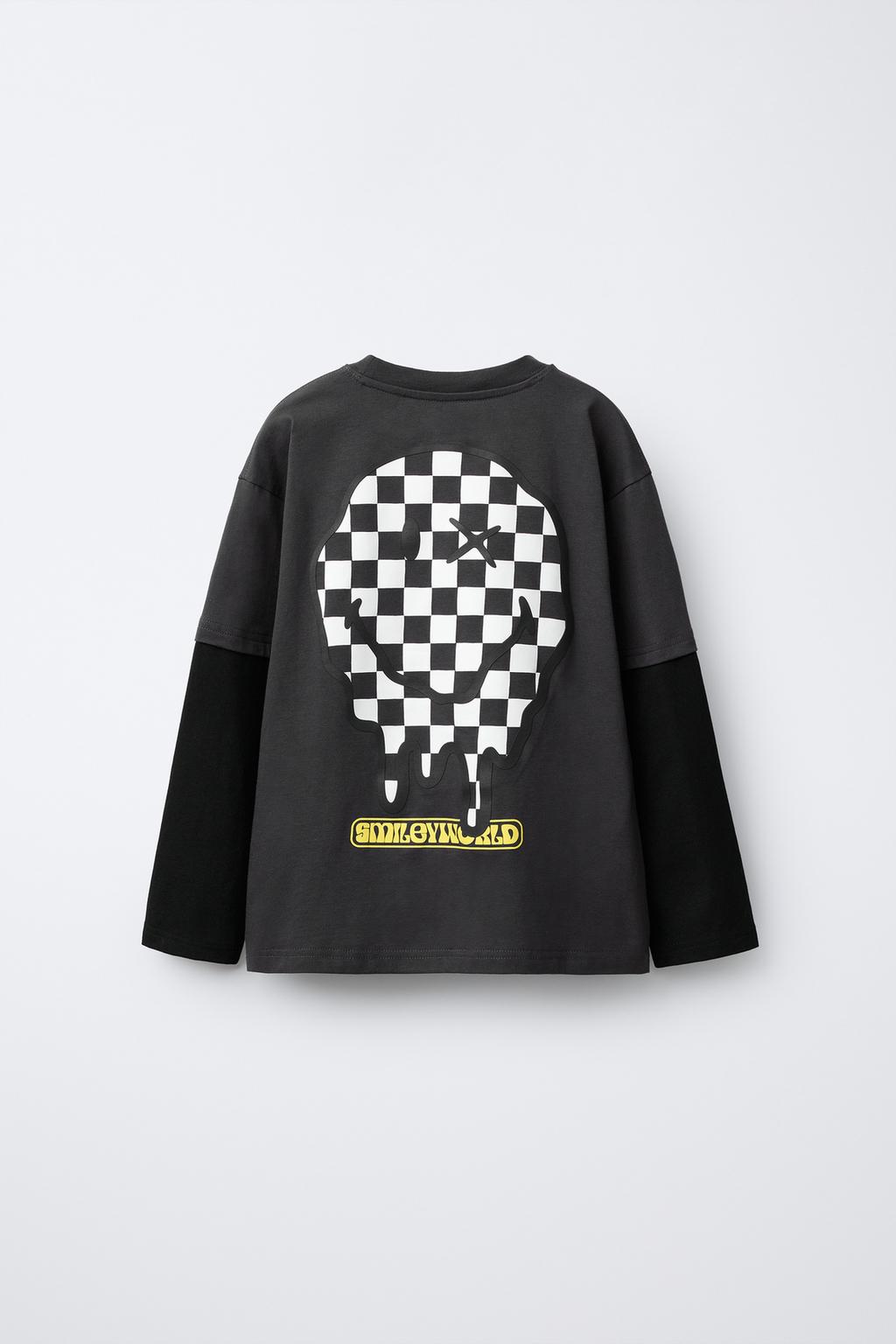 ДВУХСЛОЙНАЯ ФУТБОЛКА SMILEYWORLD ®