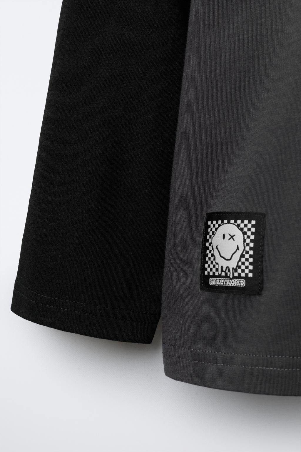 ДВУХСЛОЙНАЯ ФУТБОЛКА SMILEYWORLD ®