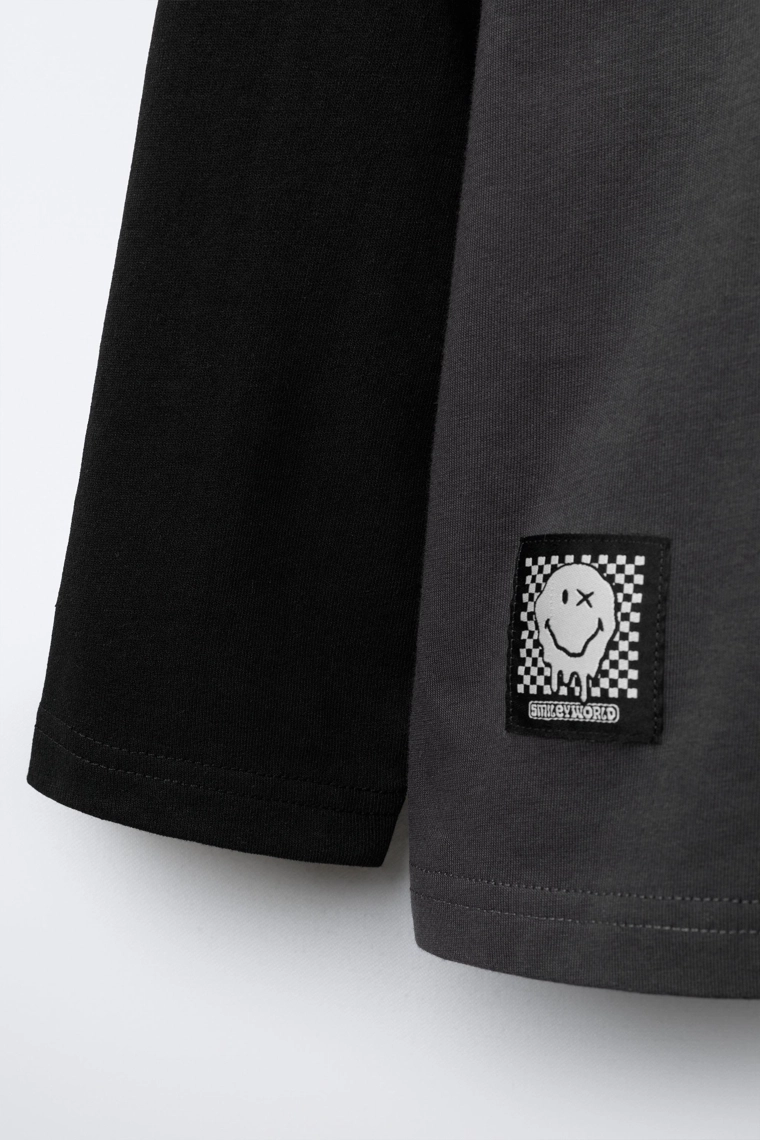 Футболка с двойным рукавом smileуworld ®