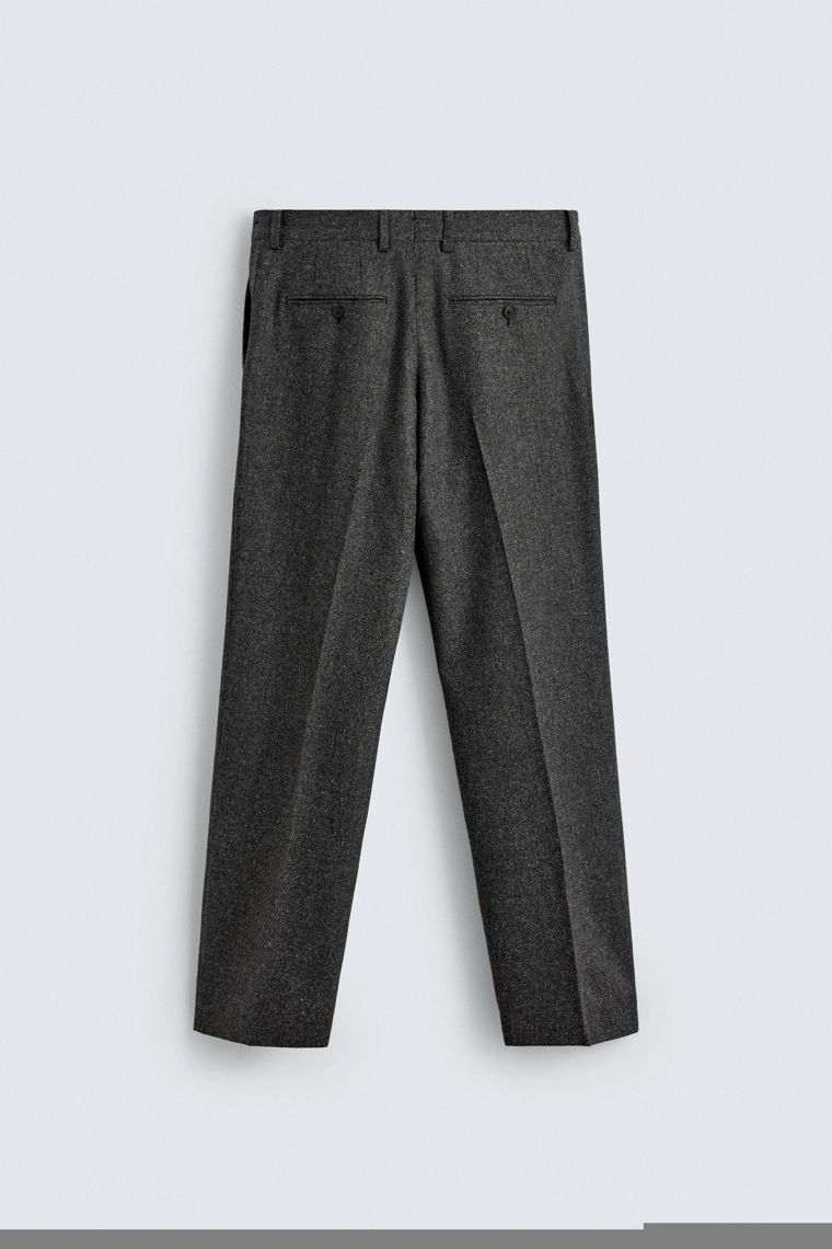 Брюки из ограниченной коллекции из шерсти с текстурой