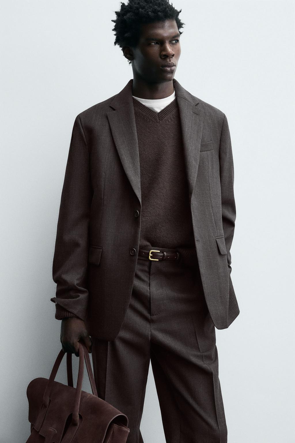 КОСТЮМНЫЙ БЛЕЙЗЕР ИЗ 100% ШЕРСТИ