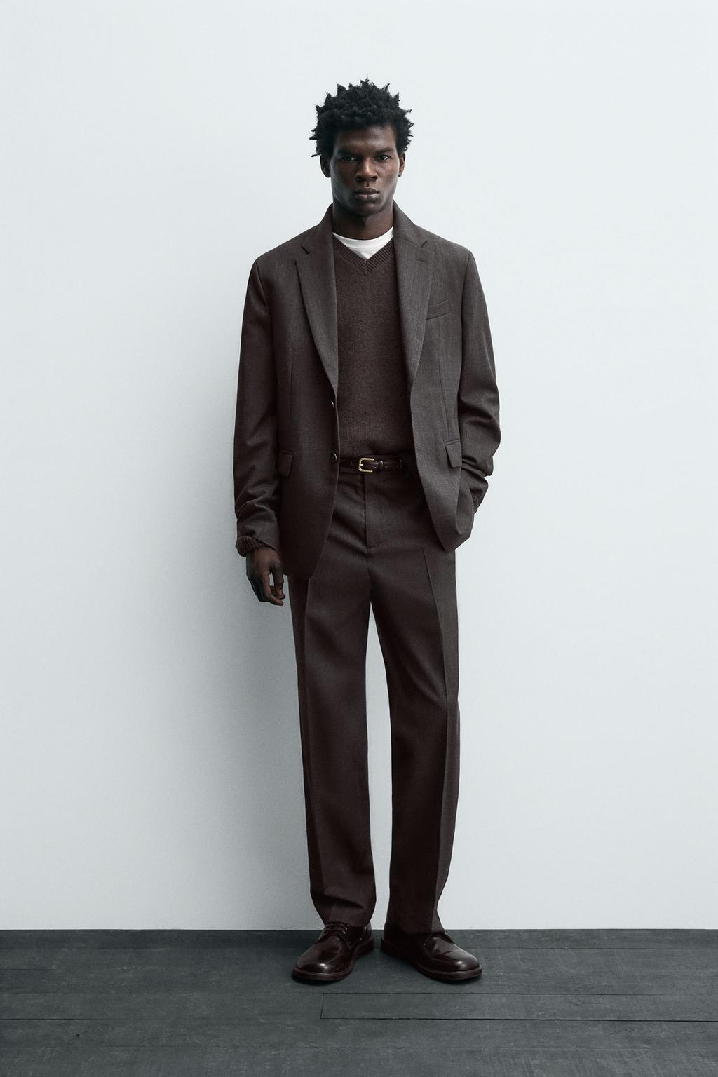 КОСТЮМНЫЙ БЛЕЙЗЕР ИЗ 100% ШЕРСТИ