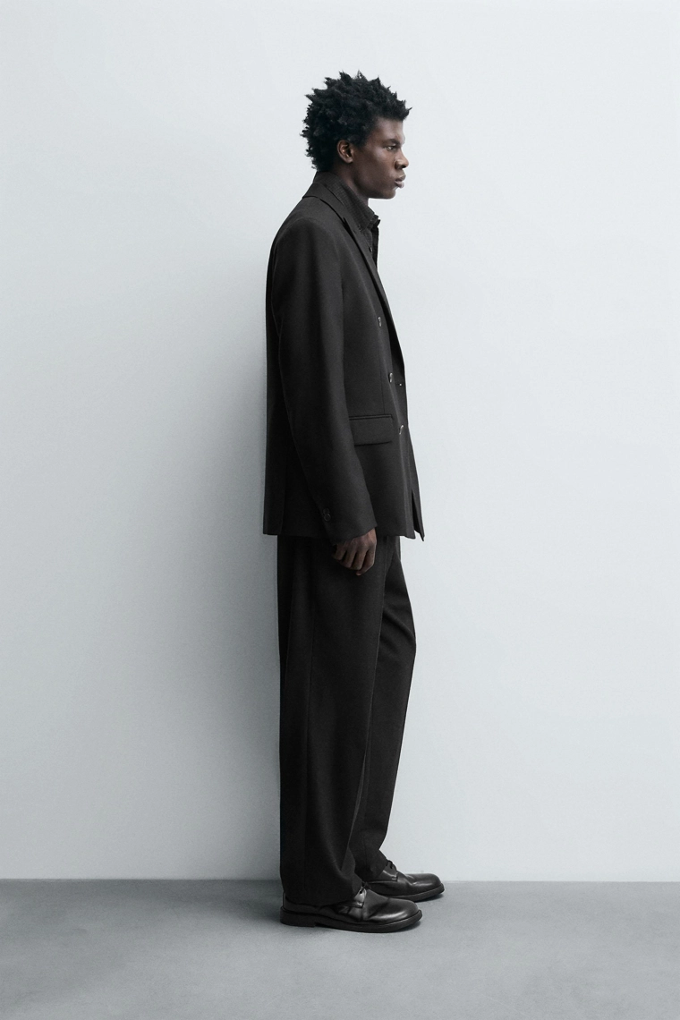 Пиджак из ограниченной коллекции из шерстяной смеси с двойной пуговицей