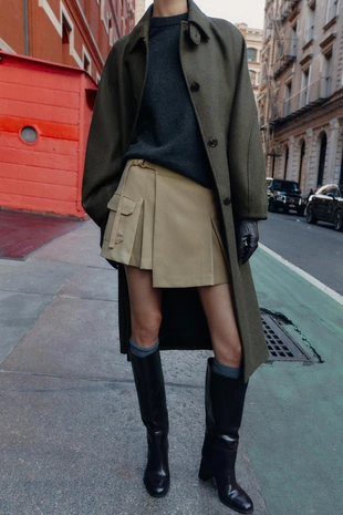 Купить Zara Юбка-шорты карго