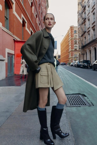 Юбка-шорты карго- Заказать в России