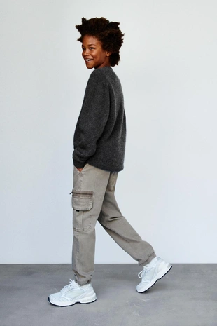 Купить Zara Эластичные брюки-джоггеры с карманами