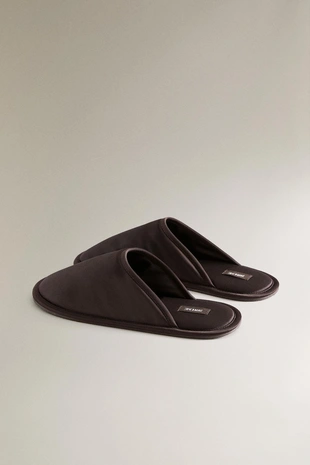 Туфли-сабо из атласа- Заказать в России