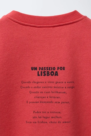 Толстовка с круглым вырезом и длинным рукавом- Заказать в России