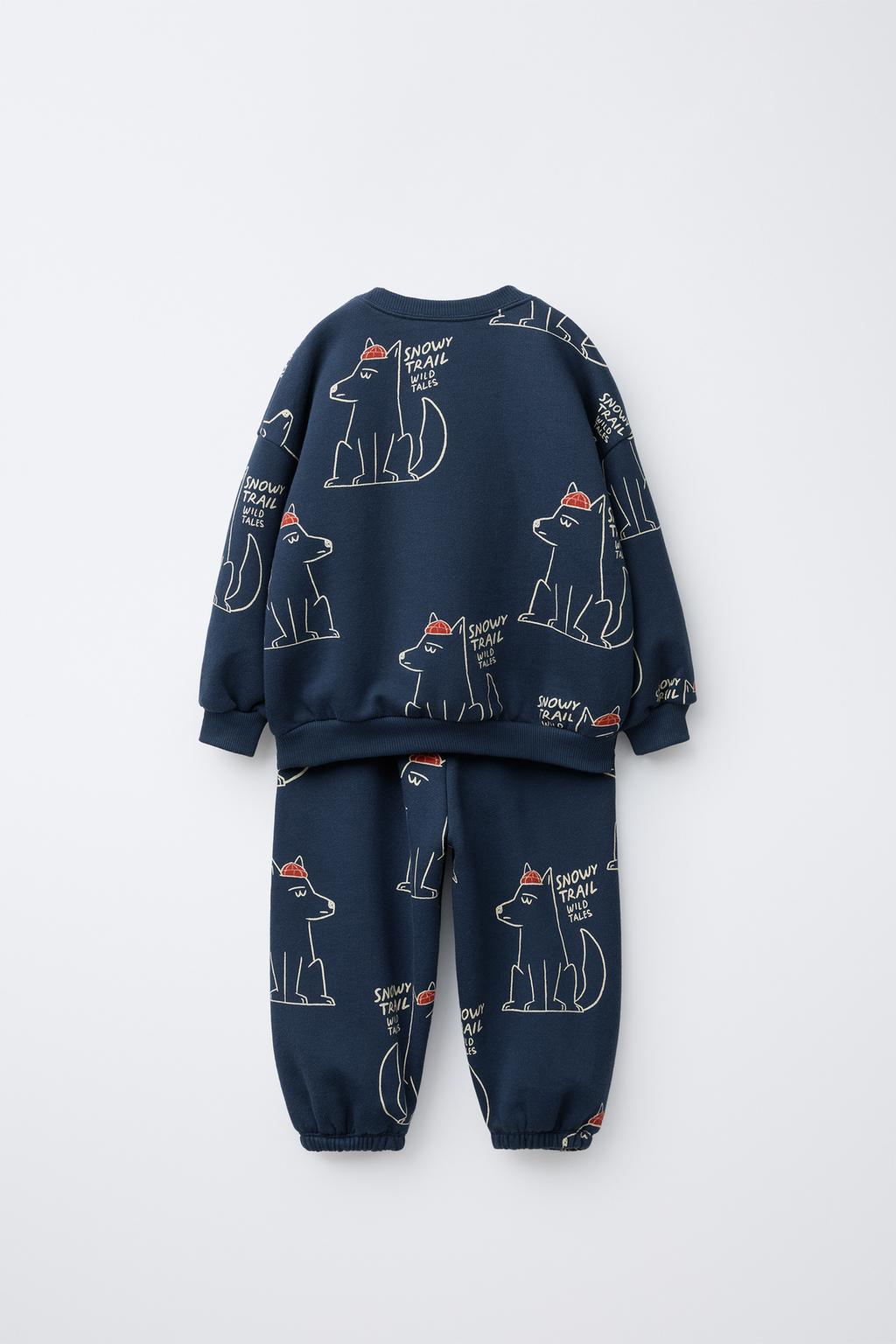 КОМПЛЕКТ ДЛЯ ДЖОГГИНГА С ВОЛКАМИ