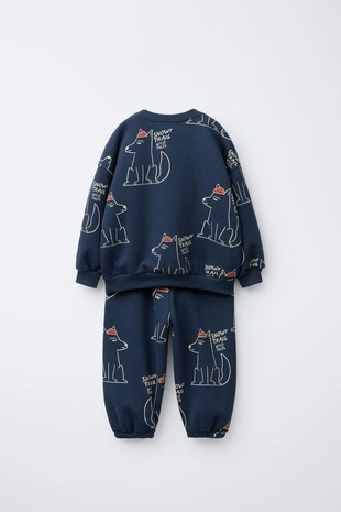 Комплект для джоггинга с волками- Заказать в России