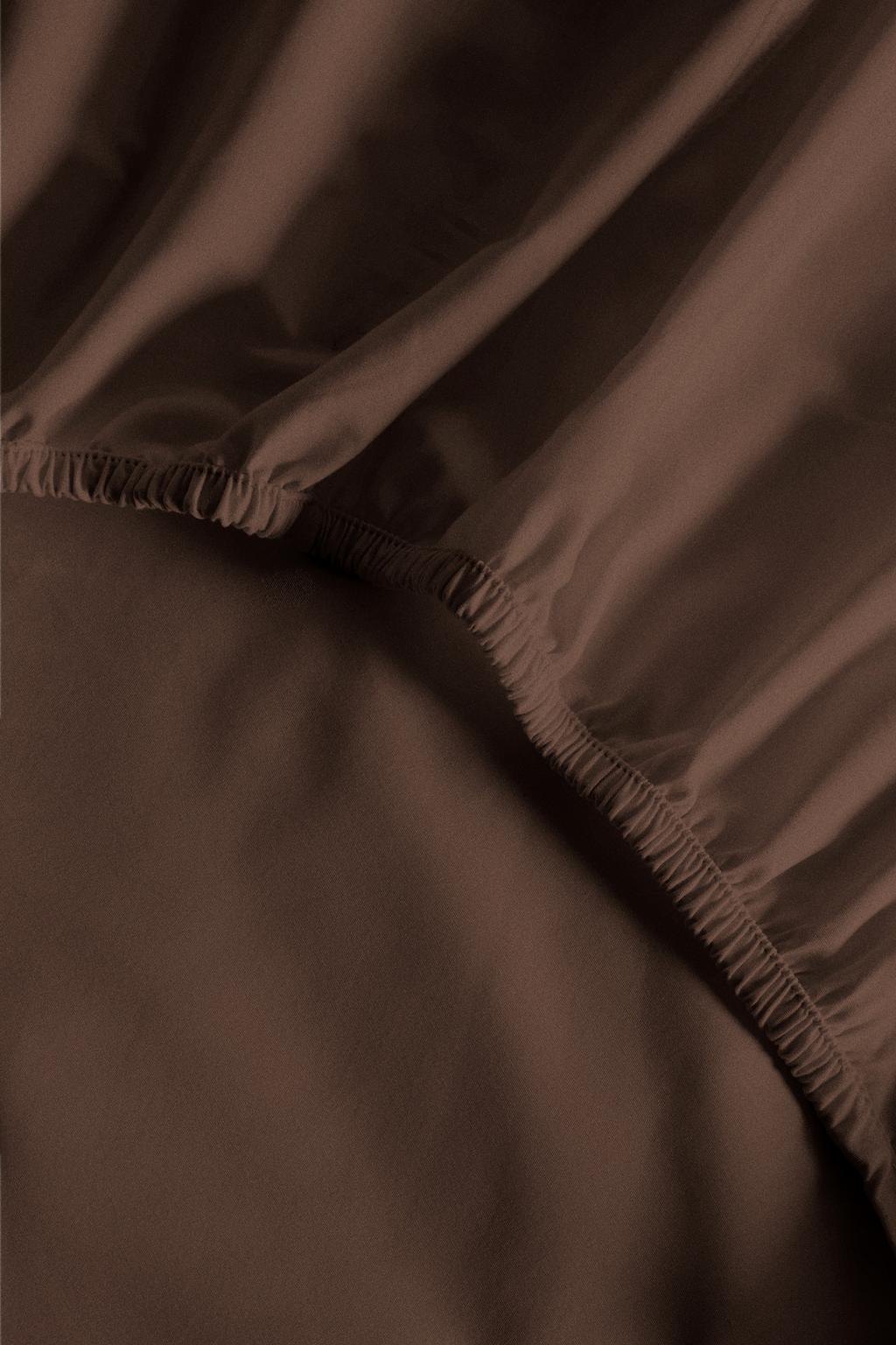 Простынь на резинке из перкаля | 30 см (200 нитей на дюйм)