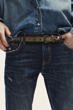 Джинсы TRF прямого кроя с низкой посадкой- Заказать в России