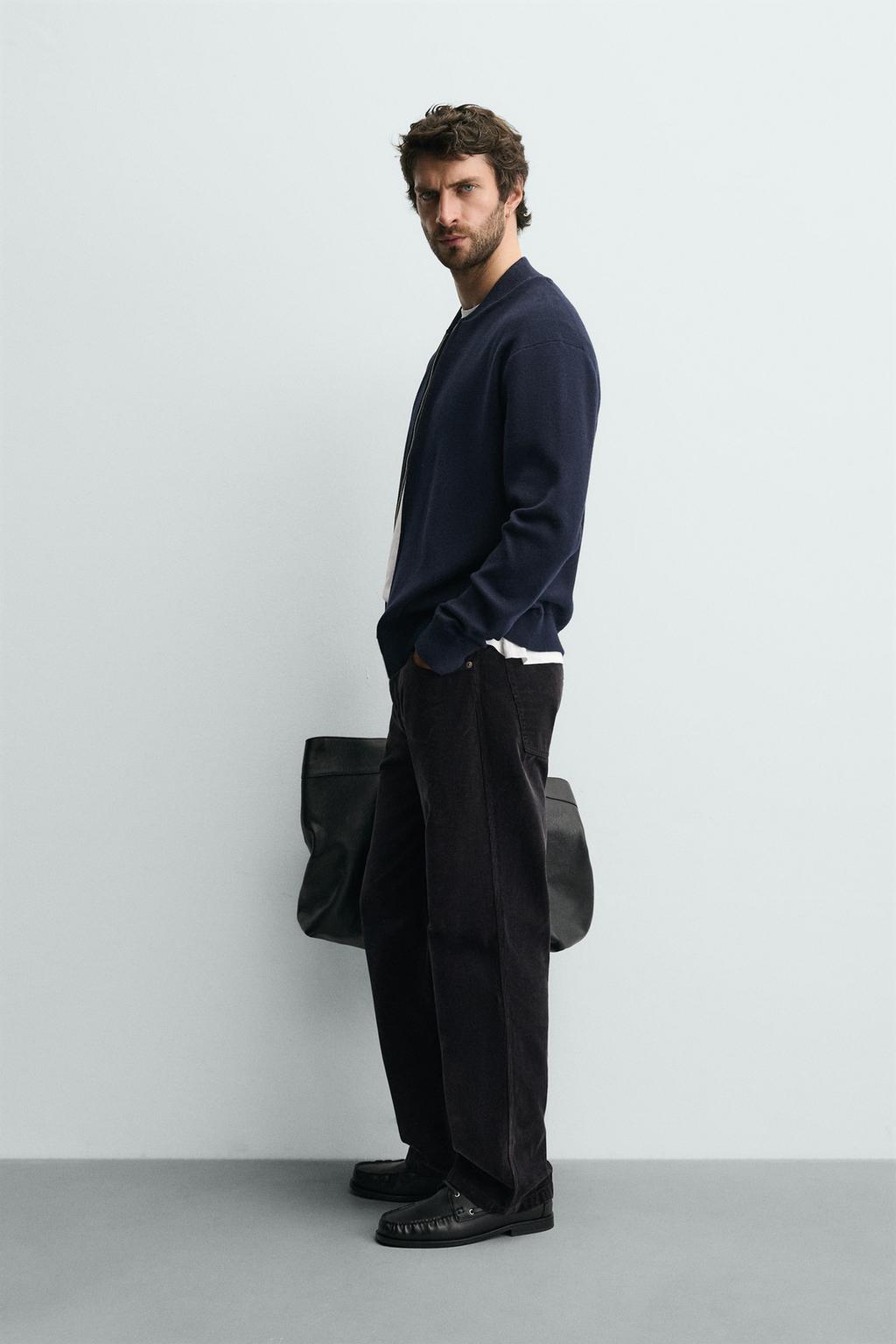 КАРДИГАН ИЗ СМЕСОВОГО ХЛОПКА