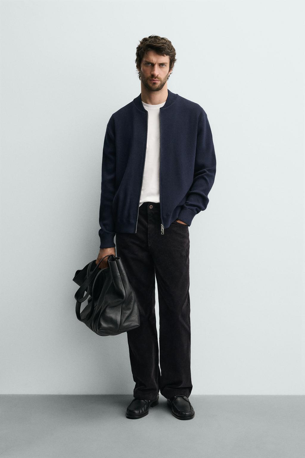 КАРДИГАН ИЗ СМЕСОВОГО ХЛОПКА