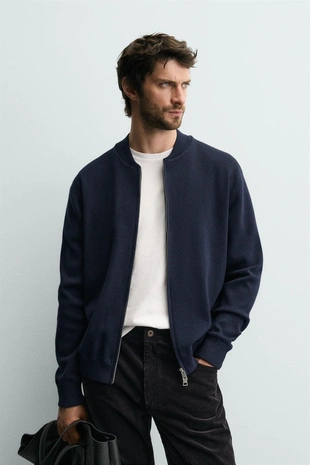 Кардиган из смесового хлопка- Заказать в России