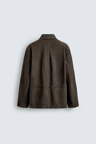 Замшевая куртка- Заказать в России