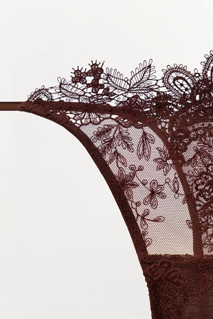 Трусы-танга из кружева- Заказать в России