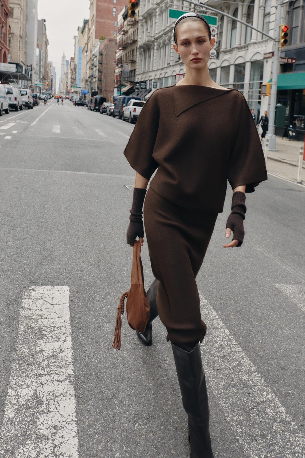 ТРИКОТАЖНАЯ ЮБКА МИДИ