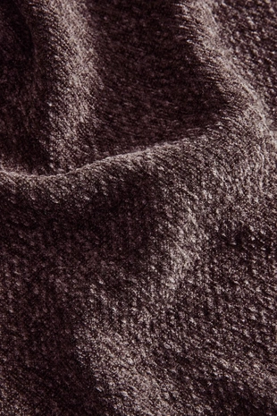 Плед из шениля с бахромой