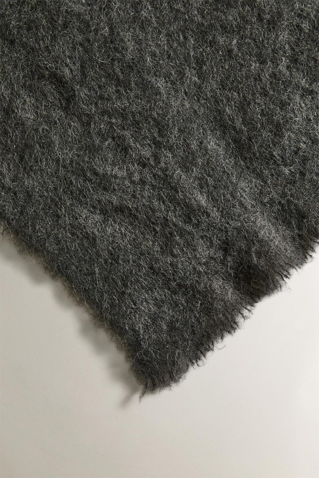 Плед из шерсти