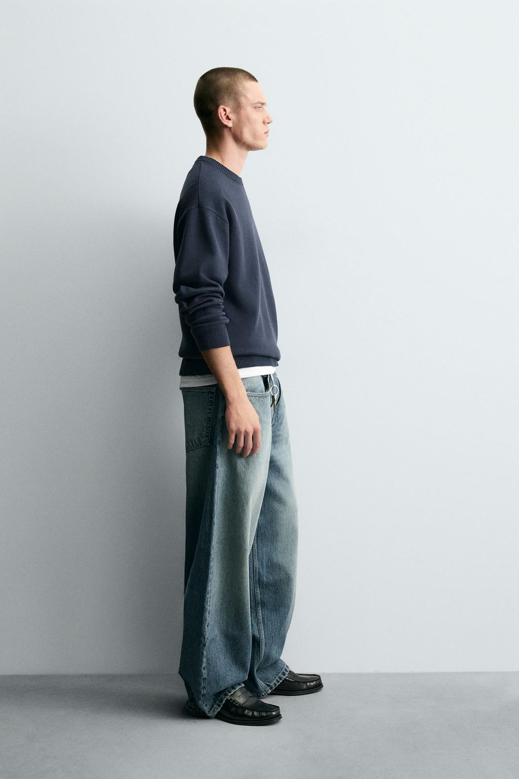 СВИТЕР ИЗ МЯГКОЙ РЕЛЬЕФНОЙ ТКАНИ