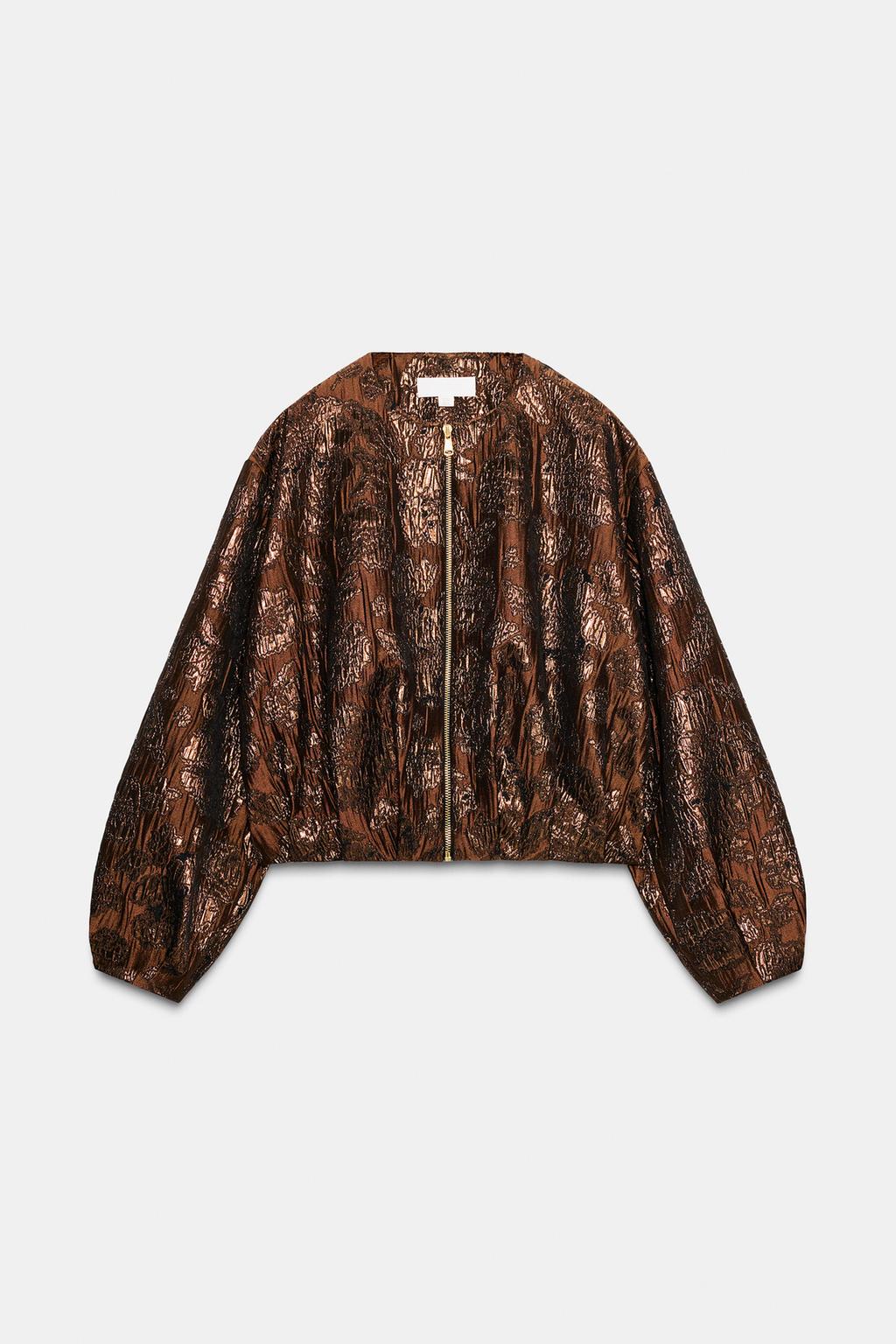 БОМБЕР ИЗ ЖАККАРДА С БЛЕСКОМ