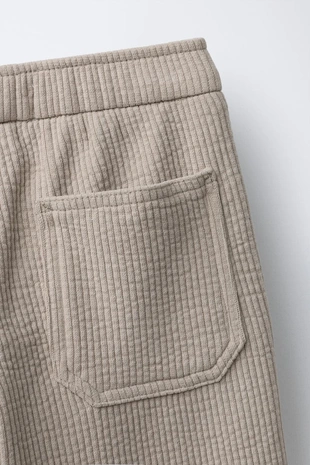 Брюки из вельвета свободного кроя