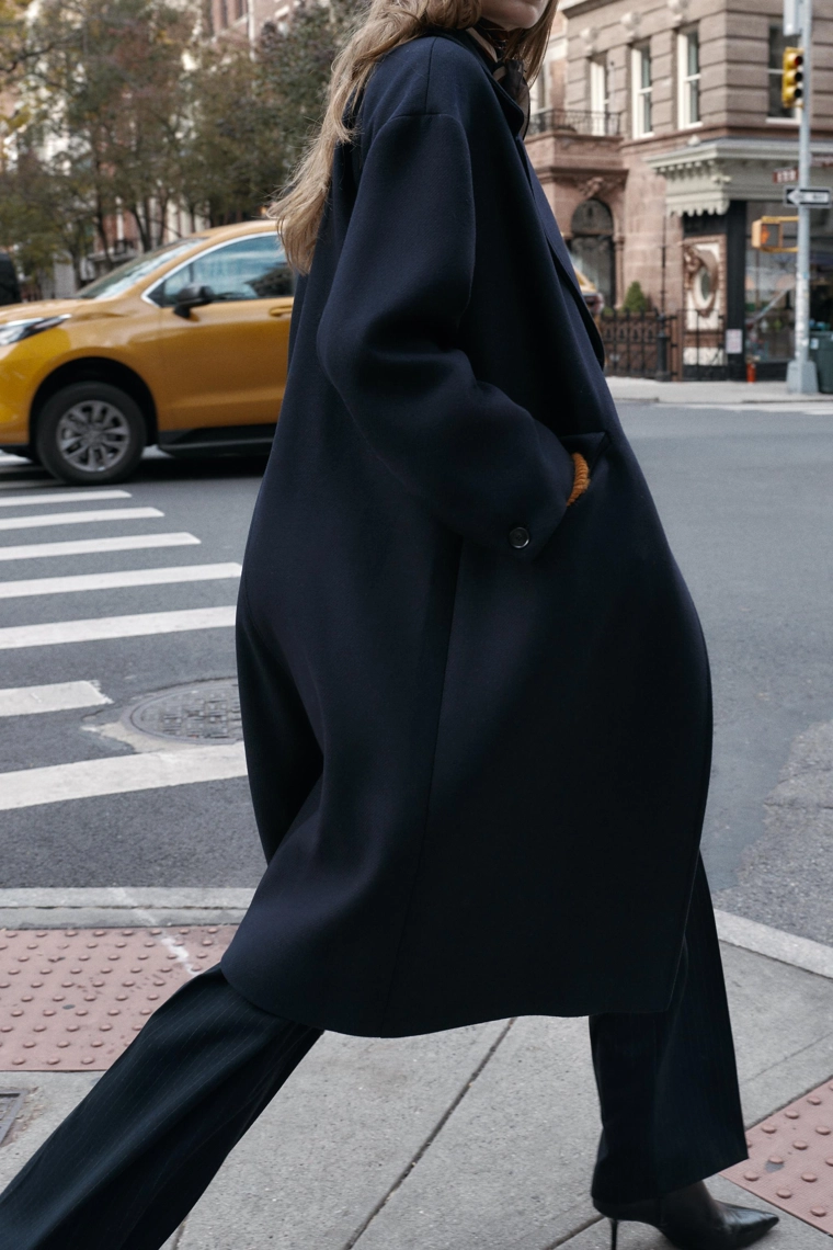 Пальто из шерсти oversized