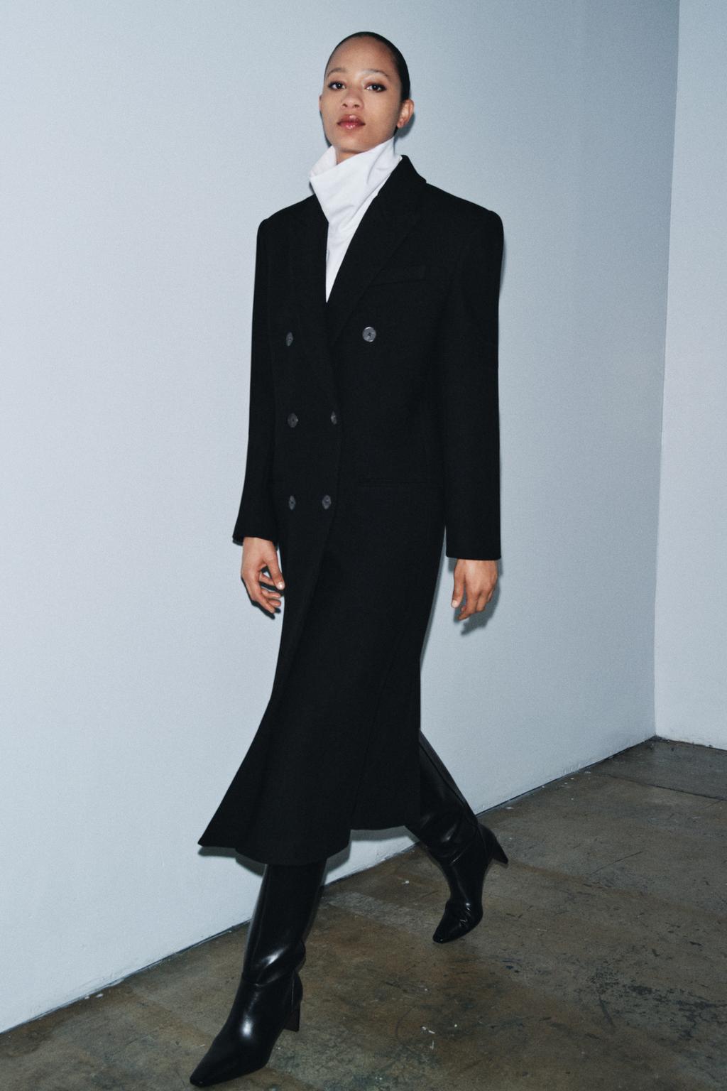 ПАЛЬТО ИЗ СМЕСОВОЙ ШЕРСТИ — ZW COLLECTION LIMITED EDITION