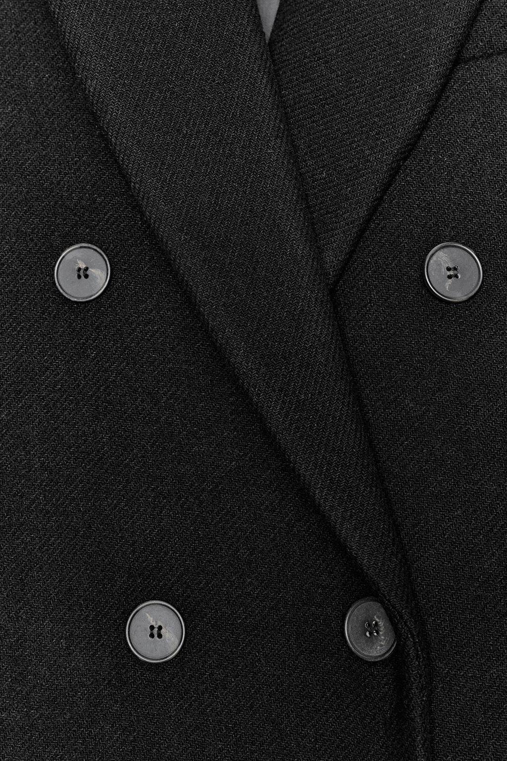 ПАЛЬТО ИЗ СМЕСОВОЙ ШЕРСТИ — ZW COLLECTION LIMITED EDITION