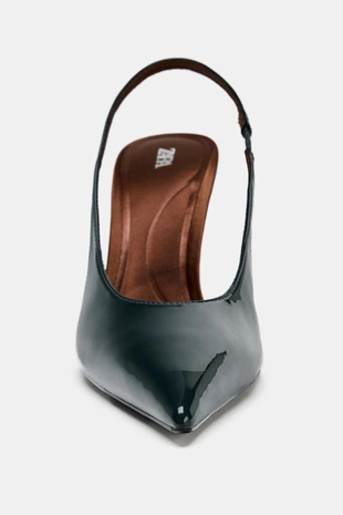 Туфли из лакированной искусственной кожи- Заказать в России