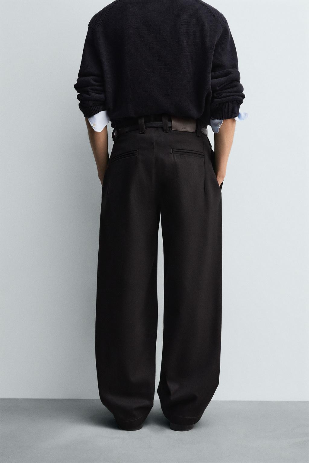 ДЖИНСЫ BALLOON FIT С ЗАЩИПАМИ