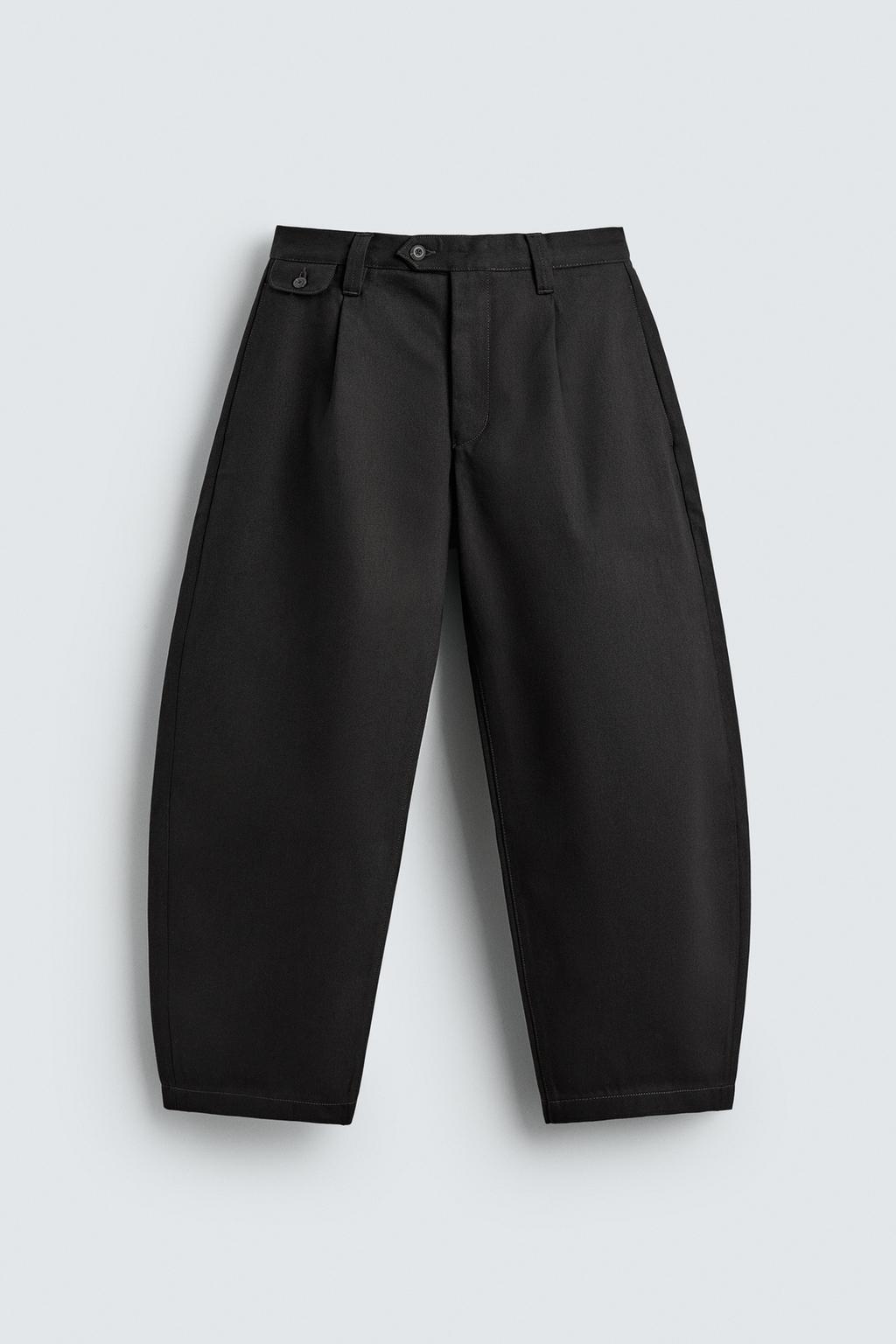 ДЖИНСЫ BALLOON FIT С ЗАЩИПАМИ