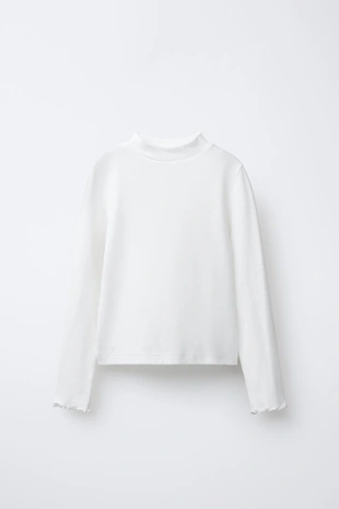 Купить Zara Набор из двух футболок с воротником-стойкой