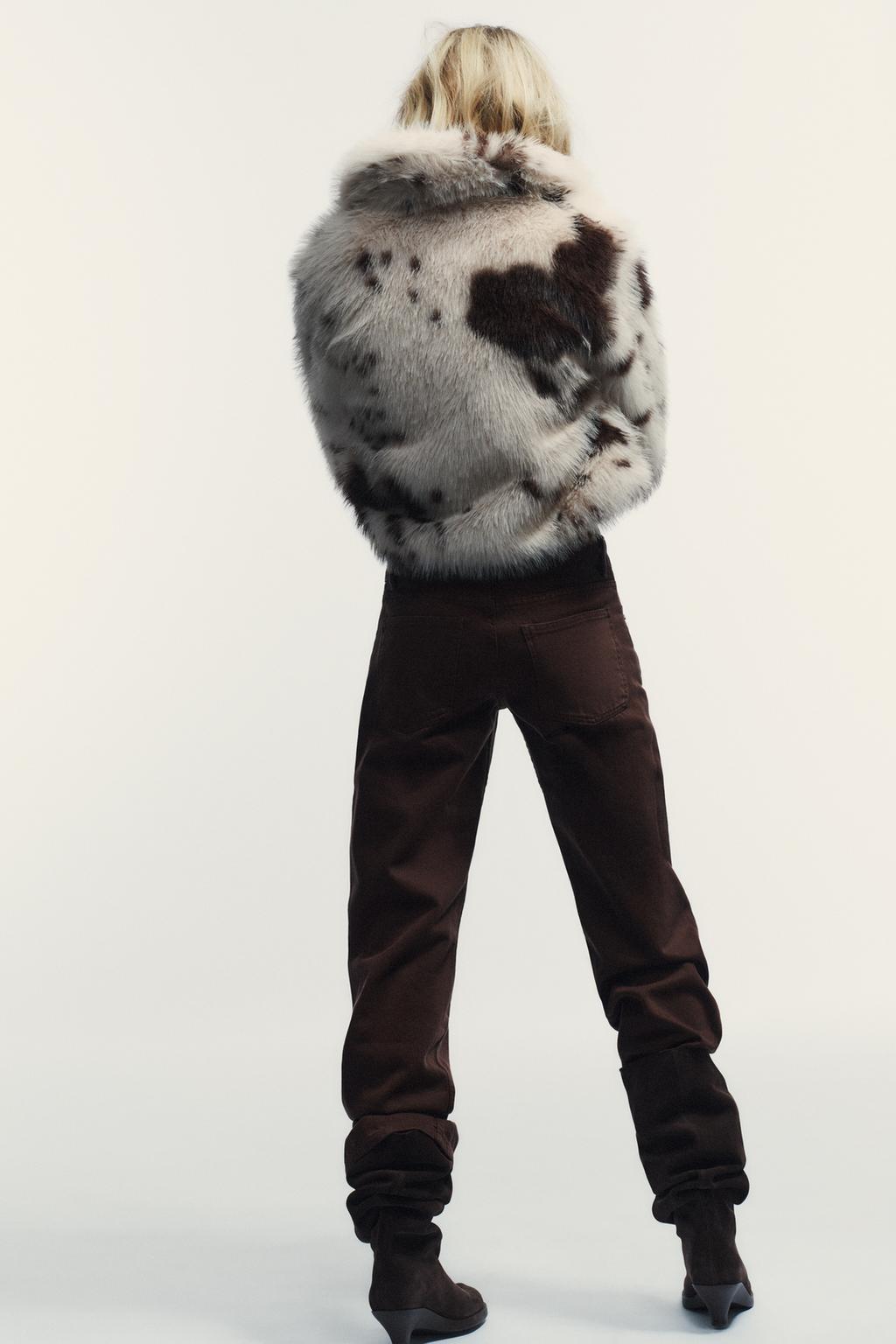 ДЖИНСЫ TRF WIDE-LEG С НИЗКОЙ ПОСАДКОЙ