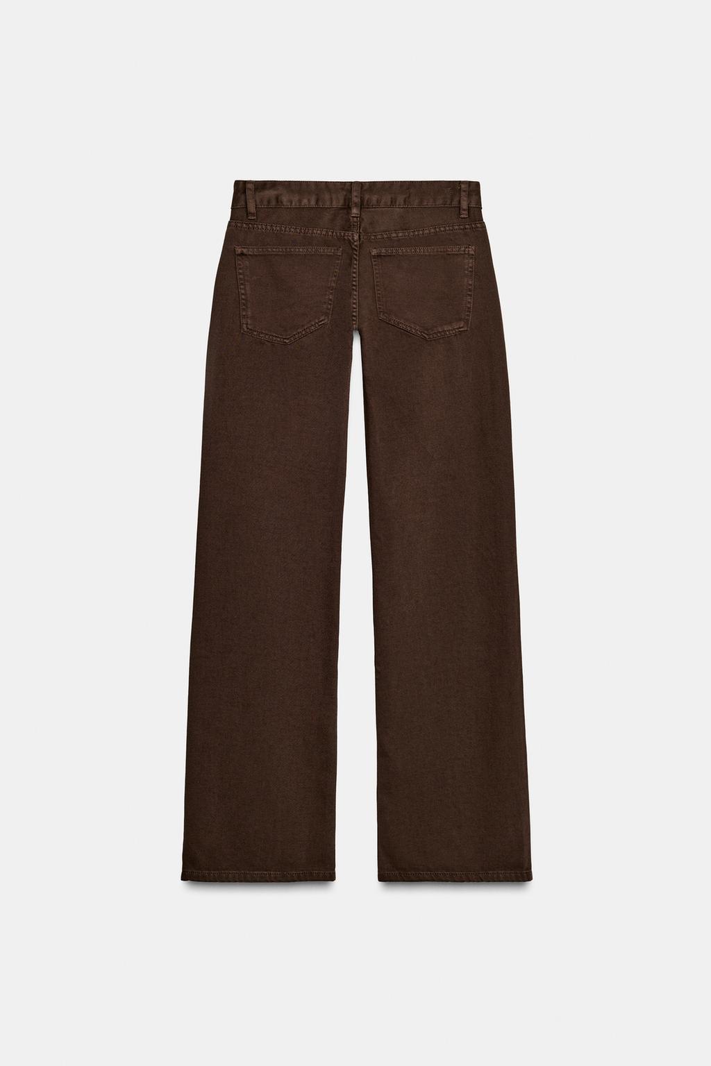 ДЖИНСЫ TRF WIDE-LEG С НИЗКОЙ ПОСАДКОЙ