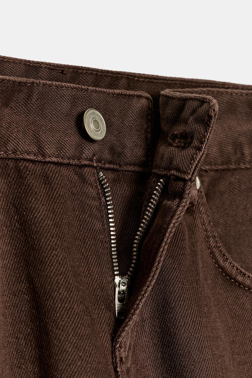 ДЖИНСЫ TRF WIDE-LEG С НИЗКОЙ ПОСАДКОЙ