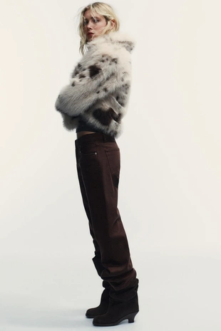 Джинсы TRF WIDE-LEG с низкой посадкой- Заказать в России