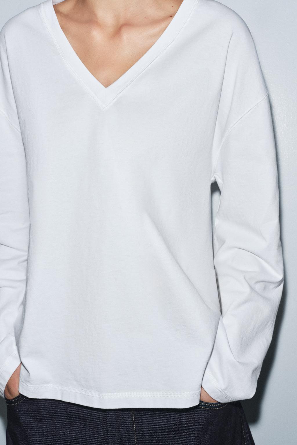 ФУТБОЛКА РУСТИК С V-ОБРАЗНЫМ ВЫРЕЗОМ