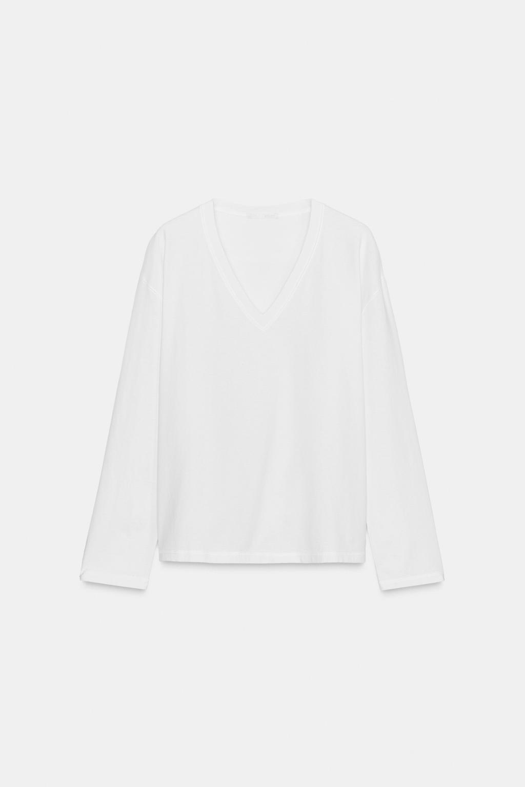 ФУТБОЛКА РУСТИК С V-ОБРАЗНЫМ ВЫРЕЗОМ