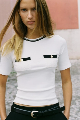 Футболка с карманами- Заказать в России