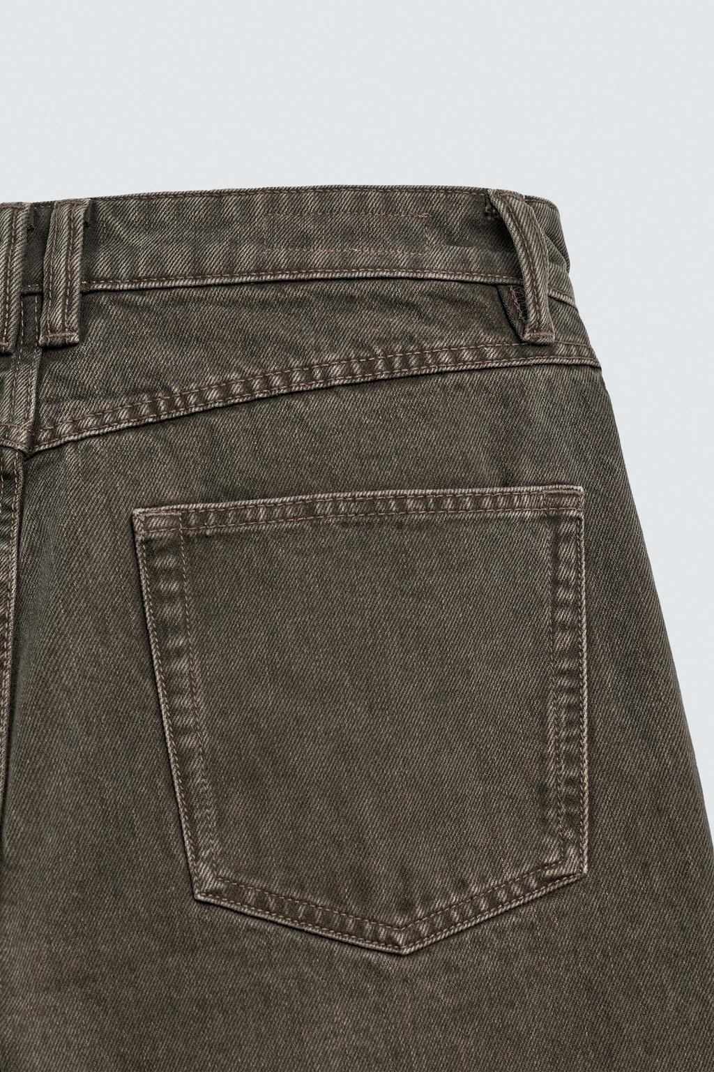 ДЖИНСЫ STRAIGHT FIT СО СКЛАДКАМИ