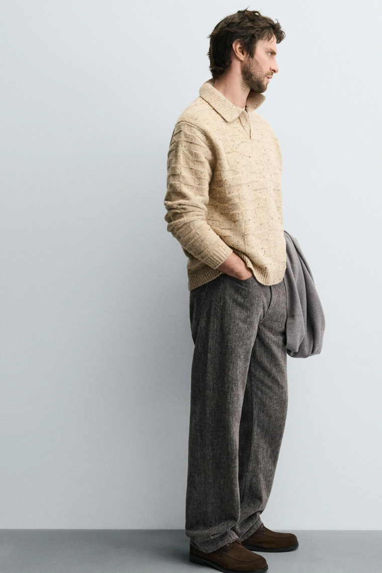 Джинсы прямого кроя с мягким эффектом