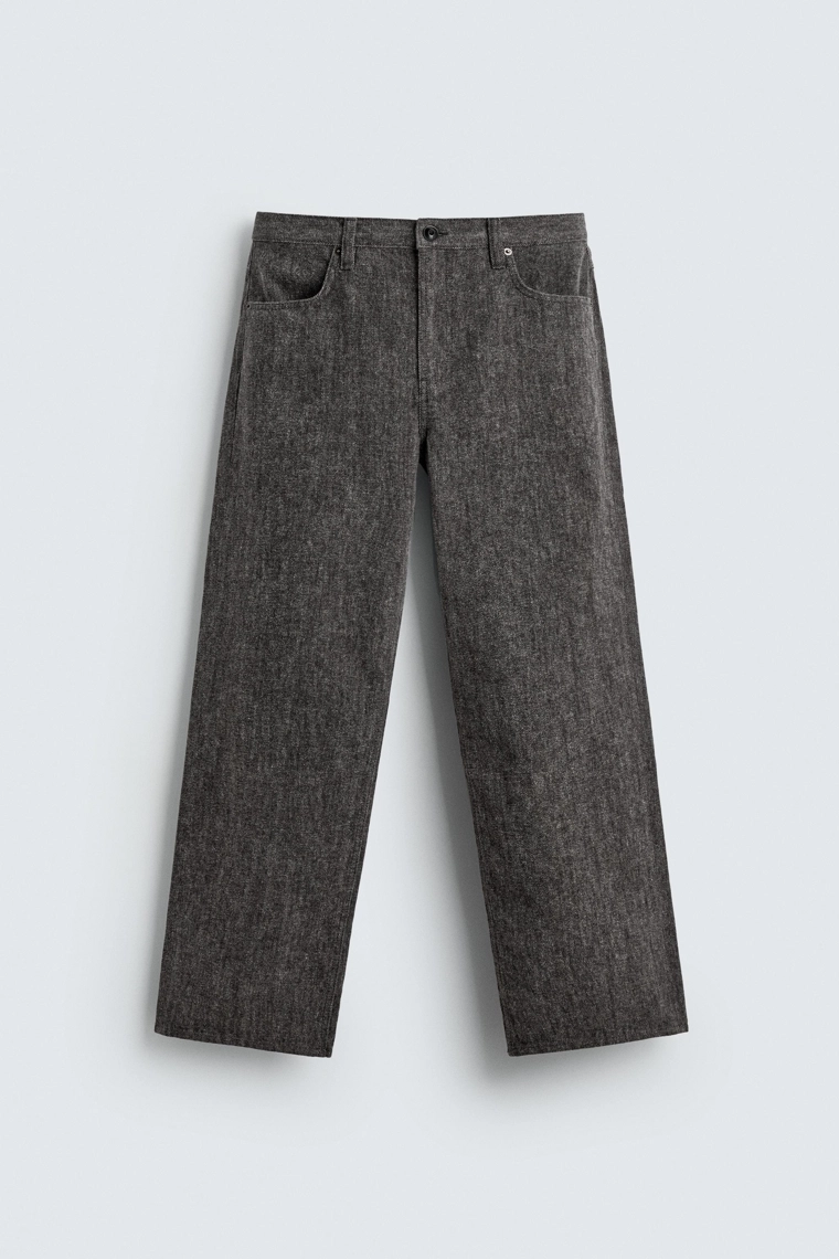 Джинсы прямого кроя с мягким эффектом