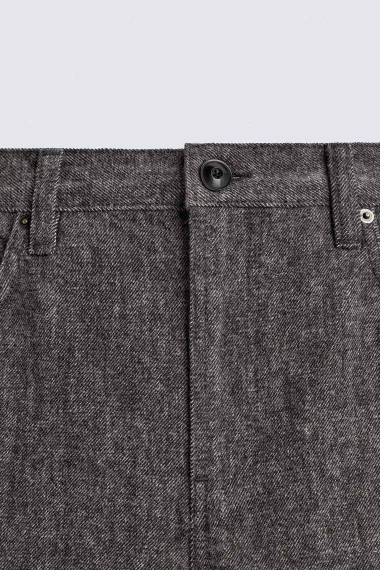 Джинсы прямого кроя с мягким эффектом