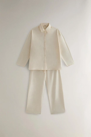 Брюки из шерстяной ткани- Заказать в России