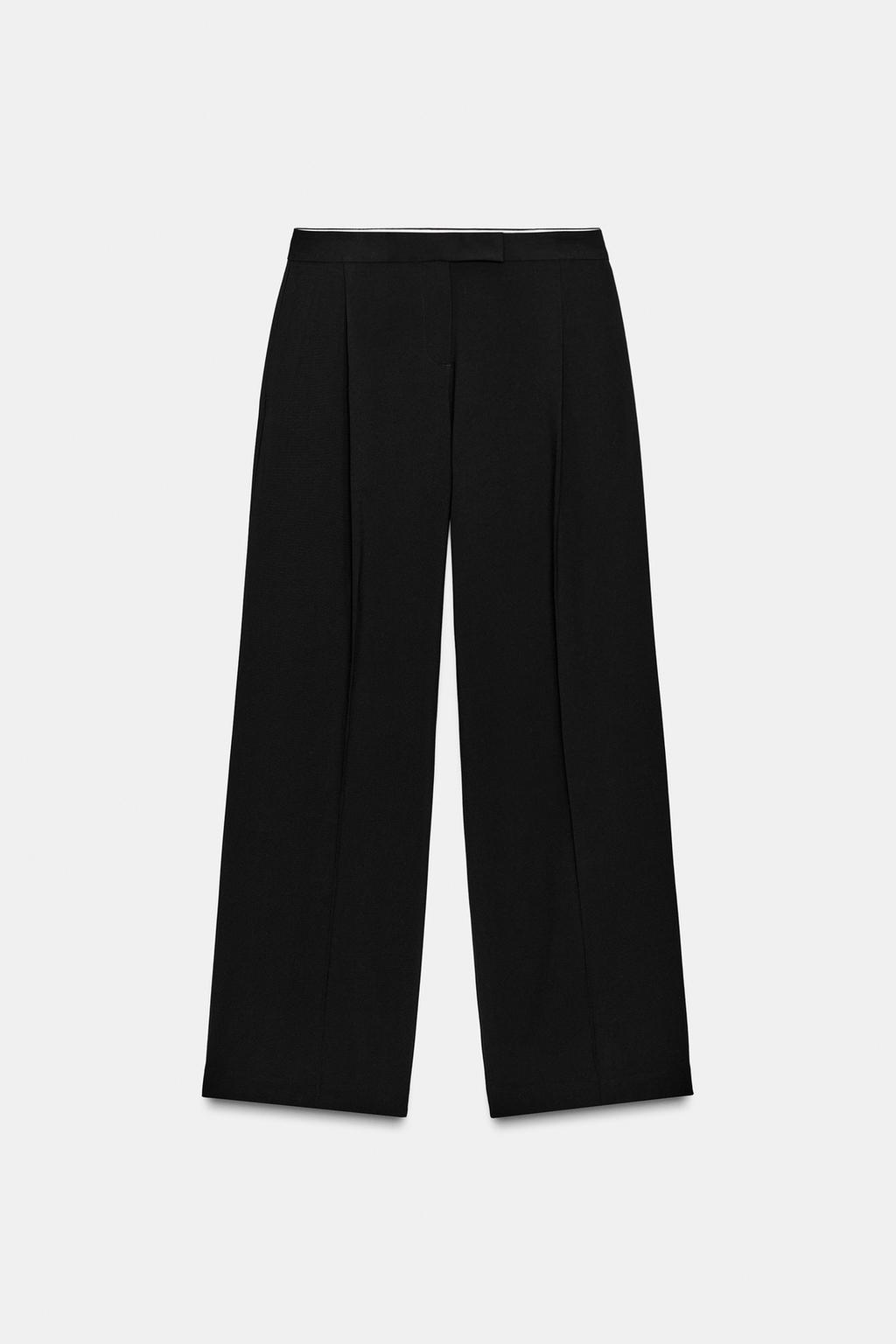 ШИРОКИЕ БРЮКИ С ВЫСОКОЙ ПОСАДКОЙ