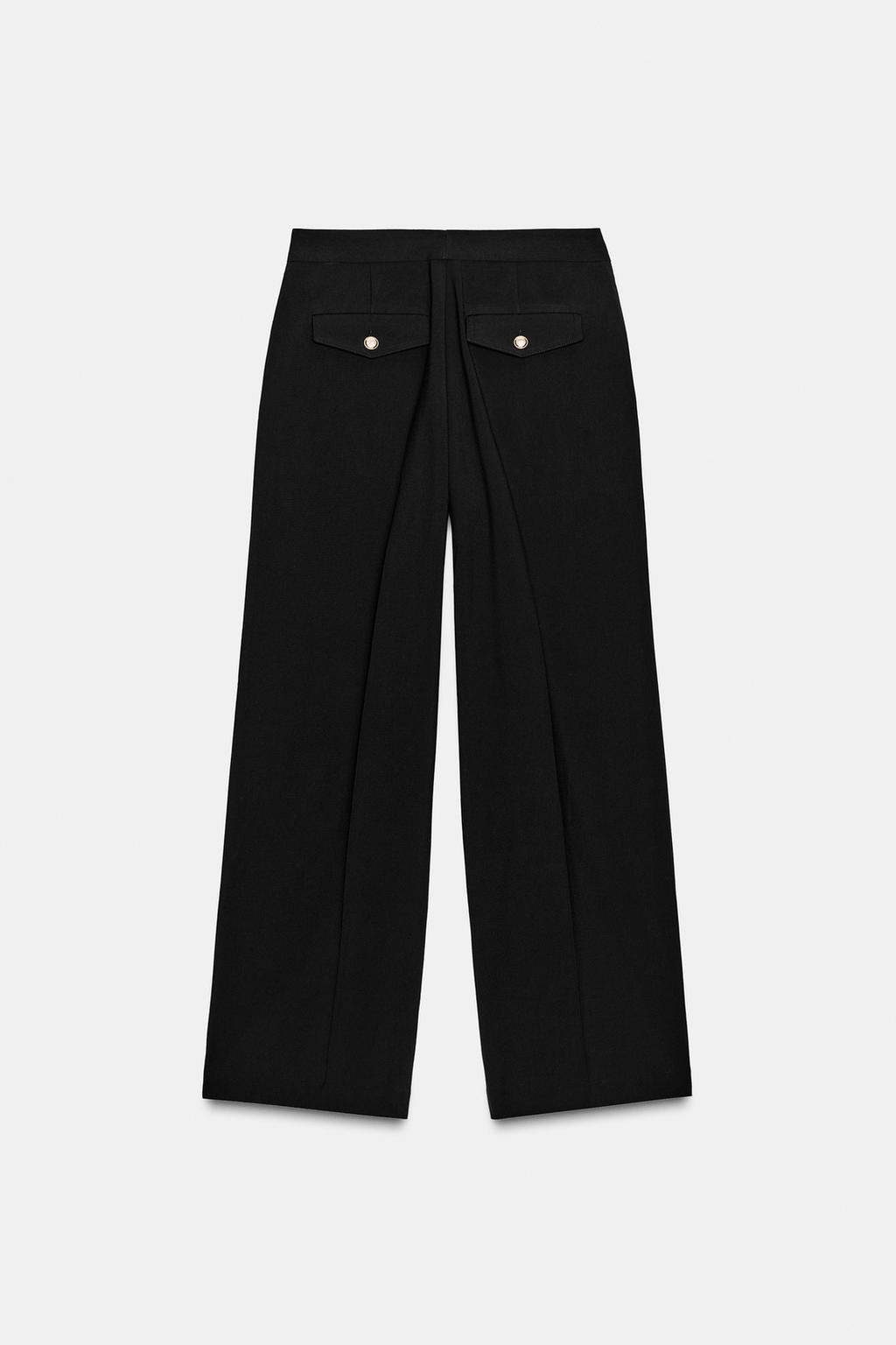 ШИРОКИЕ БРЮКИ С ВЫСОКОЙ ПОСАДКОЙ